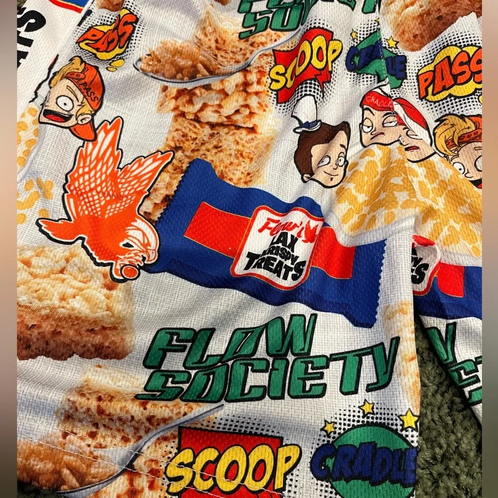 ‼️NEW-Boys Flow Society Lacrosse Shorts-YL - Picture 8 of 10
